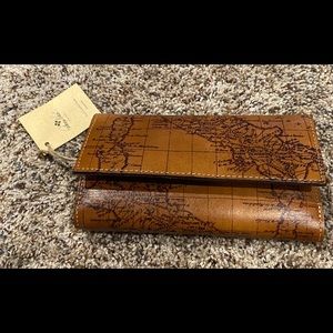 Patricia Nash Map wallet NWT